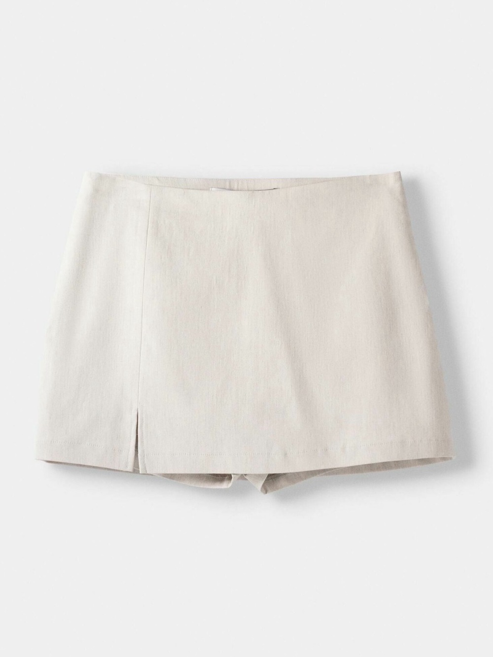 Bershka Beige Mini Skort